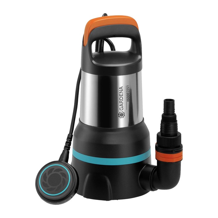GARDENA Klar-& Schmutzwasser-Tauchpumpe 15000 550 W