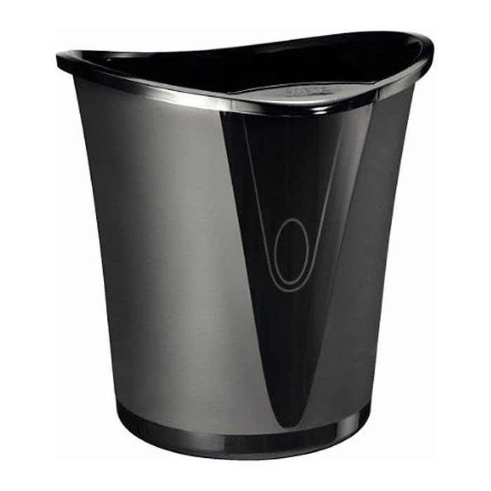 LEITZ Allura Papierkorb 18,0 l schwarz, 1 St.