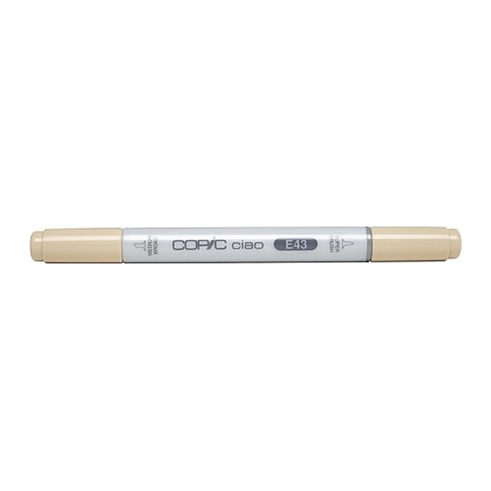 COPIC® Ciao E43 Layoutmarker beige, 1 St.