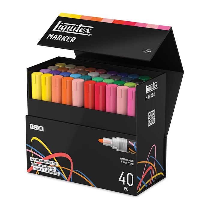 Liquitex® Acrylstift silber 8,0 mm, 1 St.