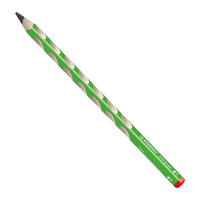 STABILO EASYgraph Bleistifte HB grün, 12 St.