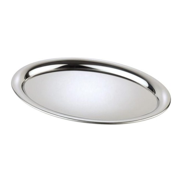 APS Tablett KAFFEEHAUS silber oval 29,0 x 22,0 cm, 1 St.