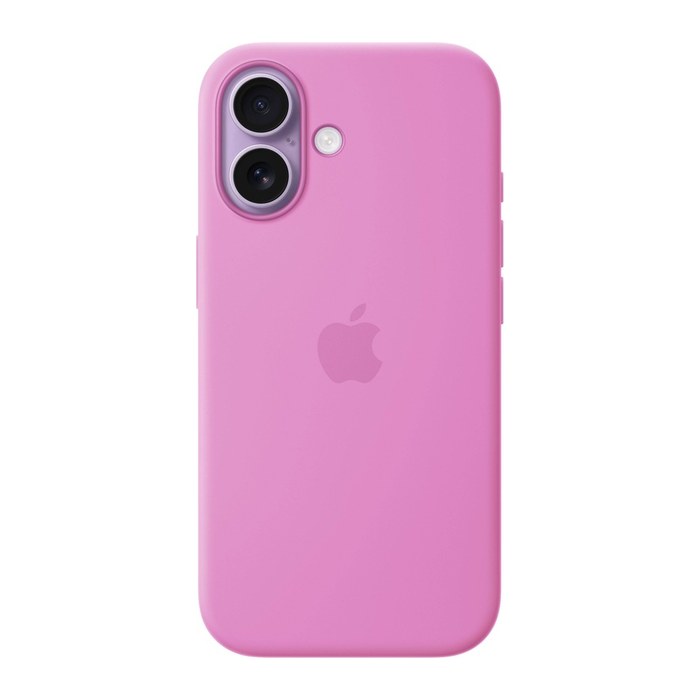 Apple Silikon Case mit MagSafe Handyhülle für Apple iPhone 17 leuchtendes lavendel