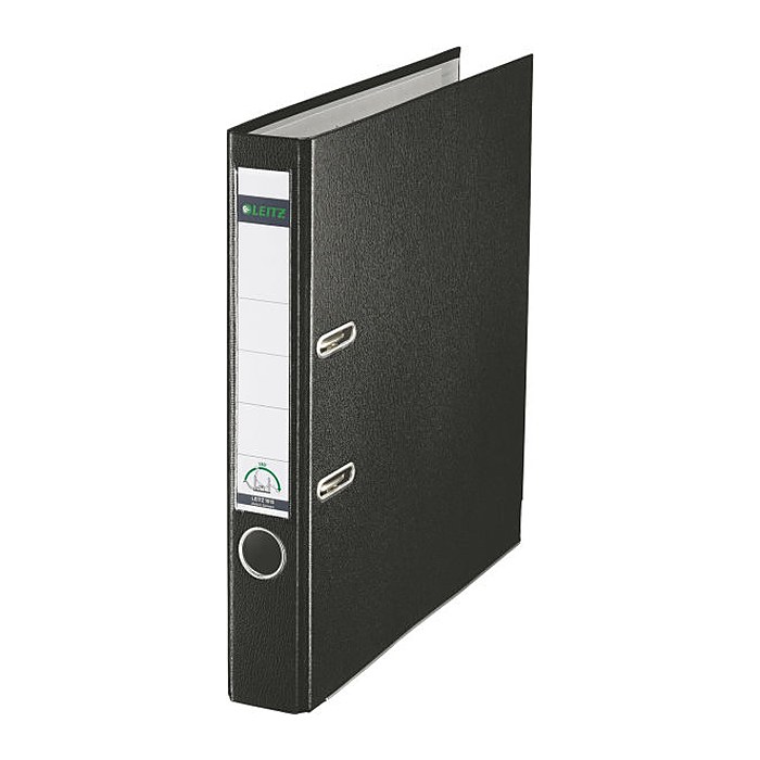 LEITZ 1015 Ordner schwarz Kunststoff 5,2 cm DIN A4, 1 St.