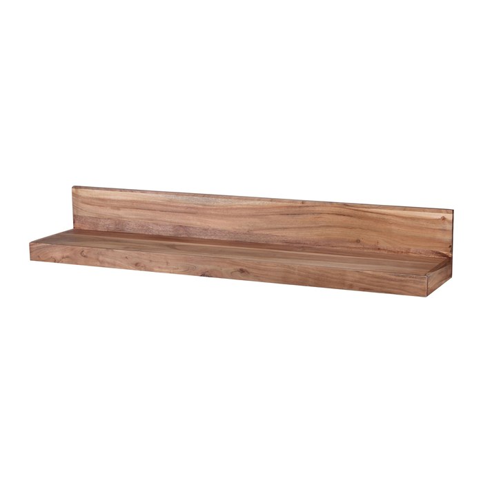 WOHNLING Wandboard akazie 110,0 x 24,0 x 17,0 cm, 1 St.