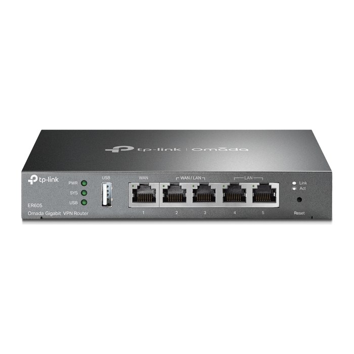 TP-Link Omada WL-Router ER605 Gigabit Multi-WAN Router V2.3