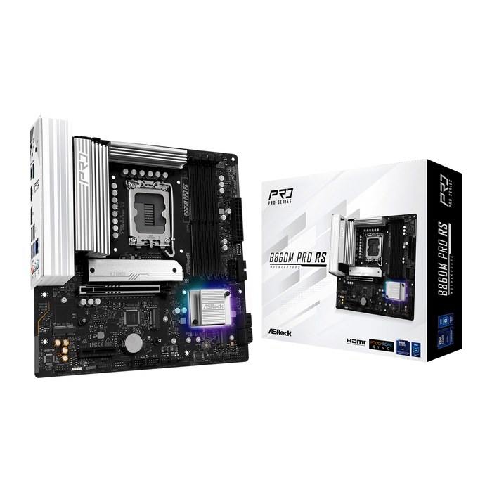 ASRock B860M Pro RS 1851 mATX HDMI/DP DDR5
