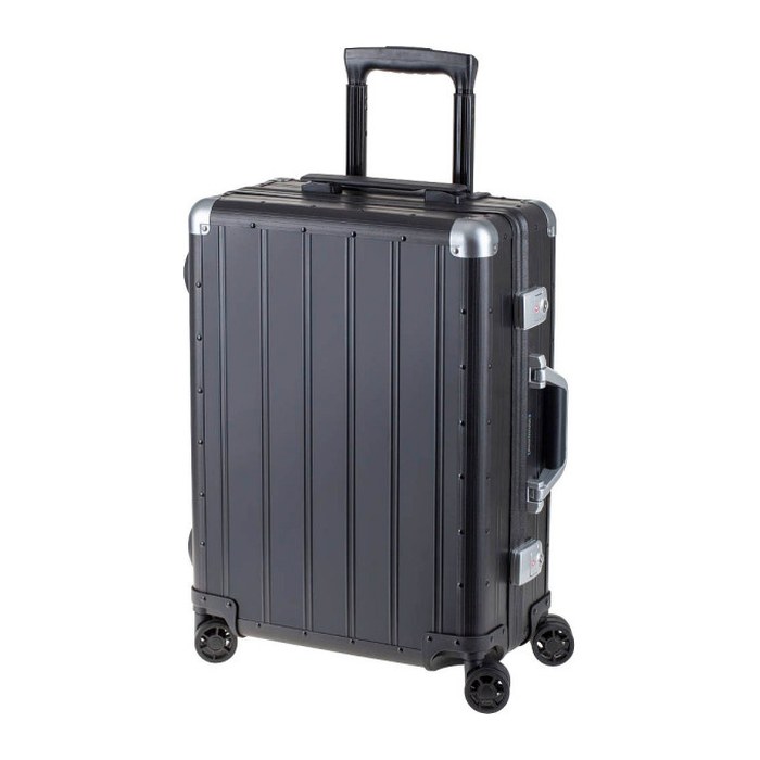 ALUMAXX Reise-Trolley ORBIT Aluminium schwarz 40,0 x 20,0 x 55,0 cm