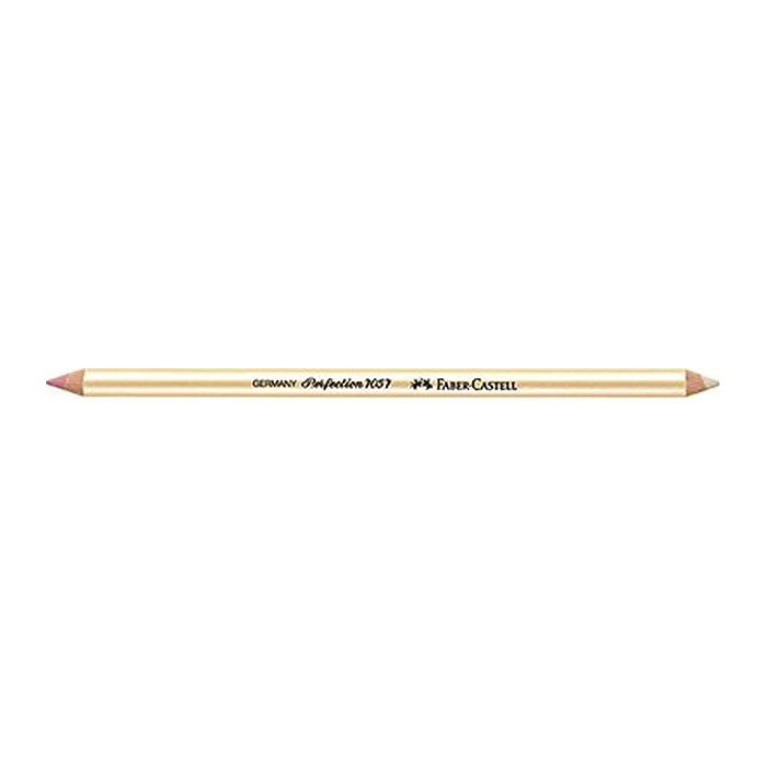 FABER-CASTELL Radierstift PERFECTION 7057 weiß, 1 St.
