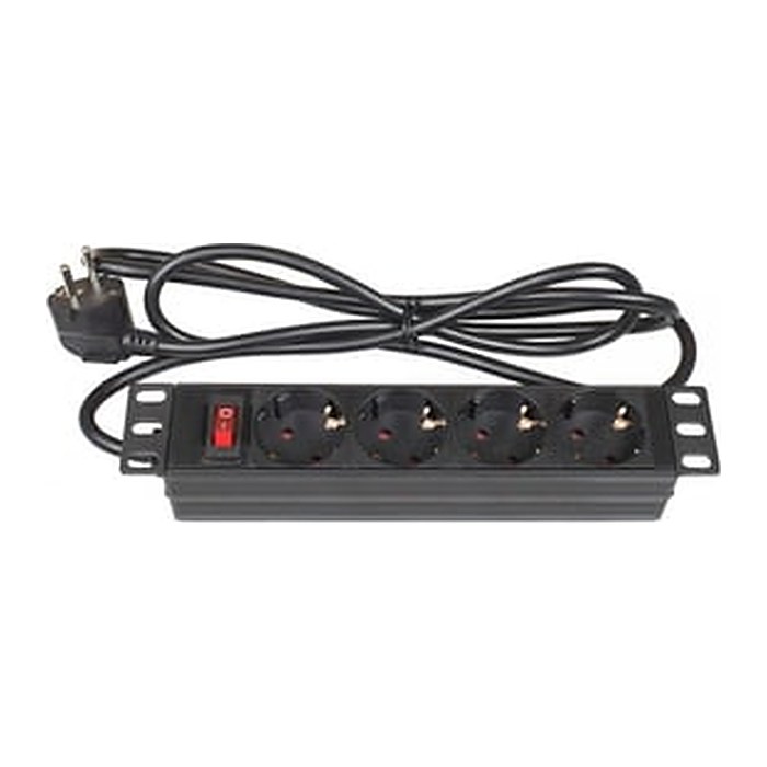 Good Connections 19" PDU Steckdosenleiste 4-fach