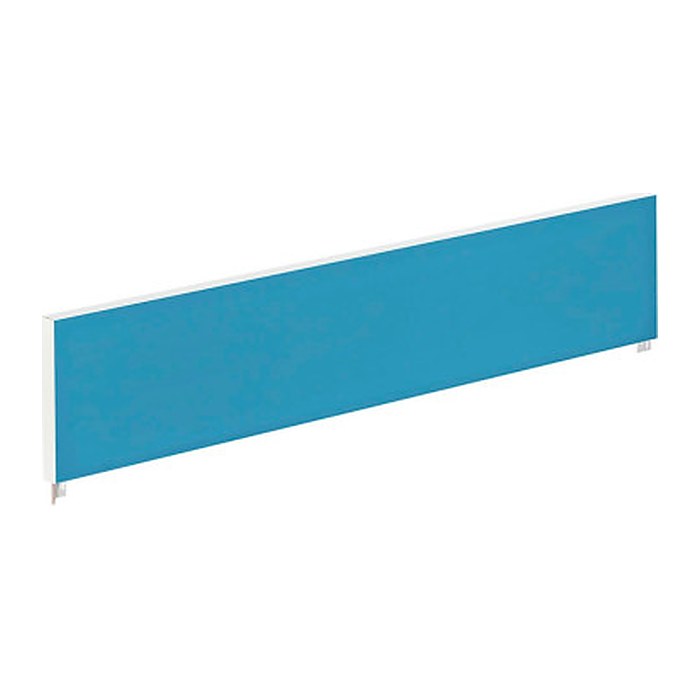 PAPERFLOW Tischtrennwand, blau 120,0 x 33,0 cm, 1 St.