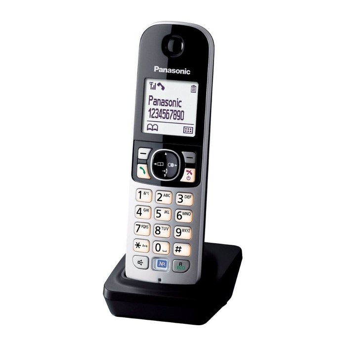 Panasonic KX-TGA681EXB Zusatz-Mobilteil schwarz-silber, 1 St.