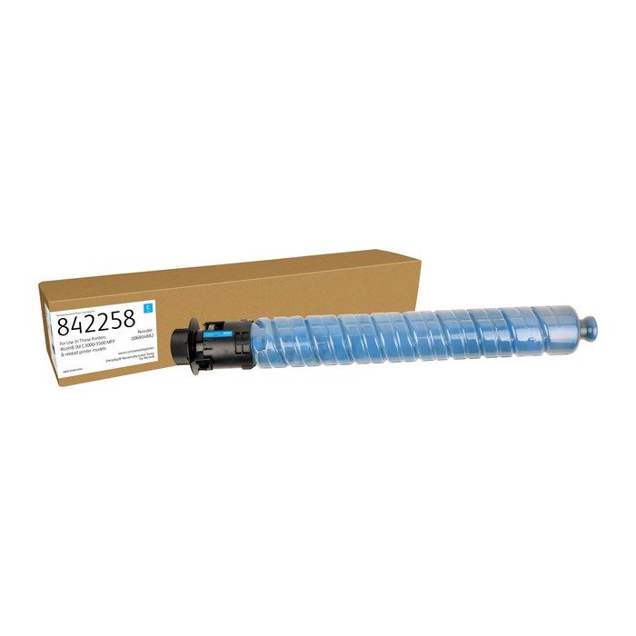 Xerox Toner Everyday Remanufactured Ricoh 842258 Cyan