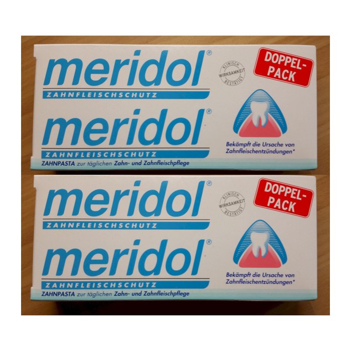 meridol ZAHNFLEISCHSCHUTZ Zahnpasta 2x 75 ml