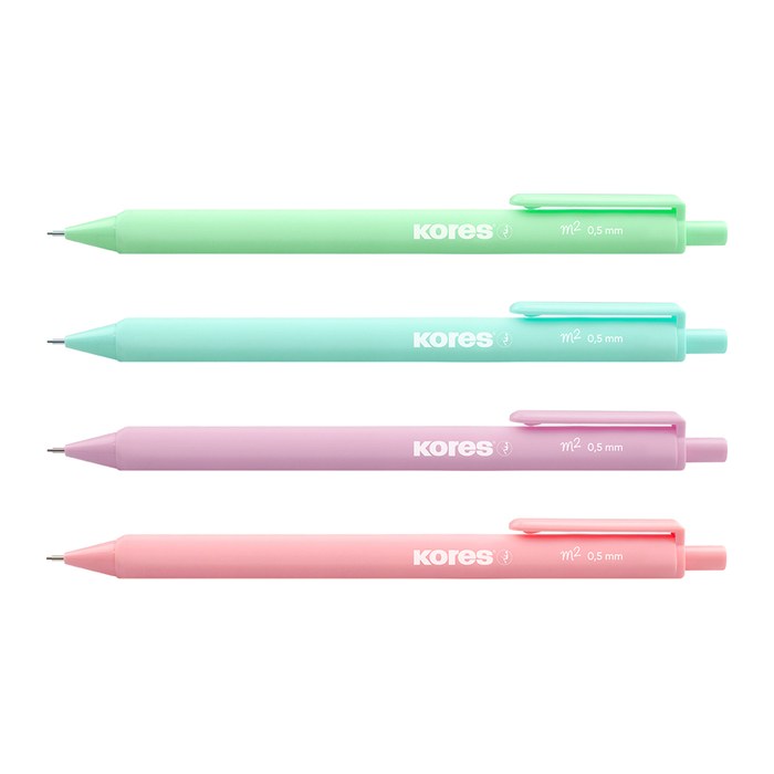 Kores® M2 Grafitos Pastell Druckbleistift farbsortiert HB 0,5 mm, 1 St.