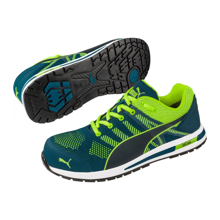 PUMA® Herren S1P Sicherheitsschuhe "ELEVATE KNIT BLACK LOW" URBAN PROTECT schwarz Größe 39, 1 Paar
