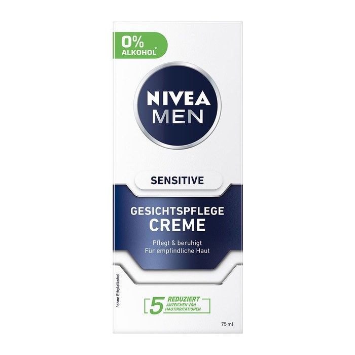 NIVEA MEN SENSITIVE 24H FEUCHTIGKEIT GESICHTSPFLEGE Gesichtscreme 75,0 ml