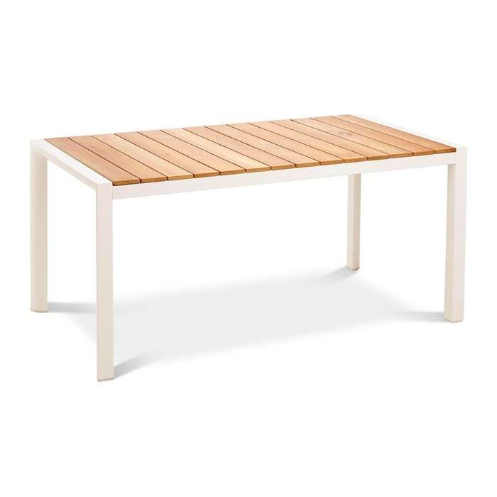 barths Gartentisch Paros braun rechteckig 210,0 x 90,0 x 76,0 cm