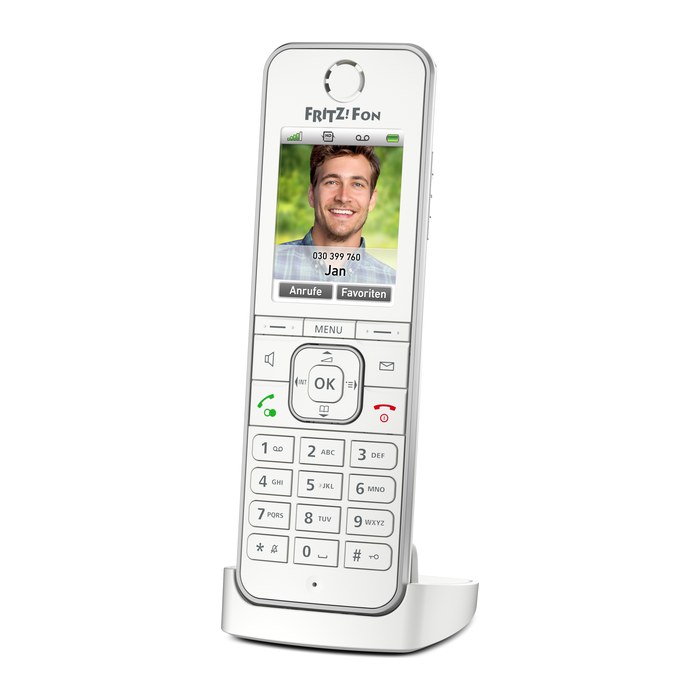 FRITZ! FRITZ!Fon C6 Zusatz-Mobilteil weiß, 1 St.