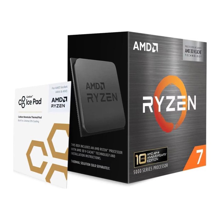 AMD Ryzen 7 5800X3D 4,5GHz AM4 100MB Cache