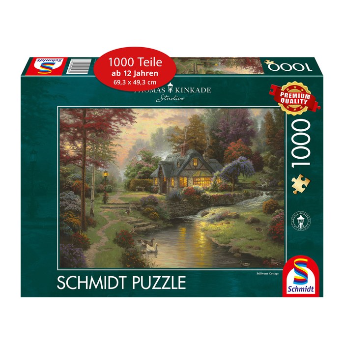 Schmidt Thomas Kinkade Friedliche Abendstimmung Puzzle, 1000 Teile