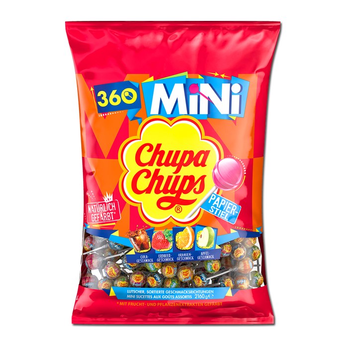 Chupa Chups MINI Lutscher 360x 6,0 g, 360 St.