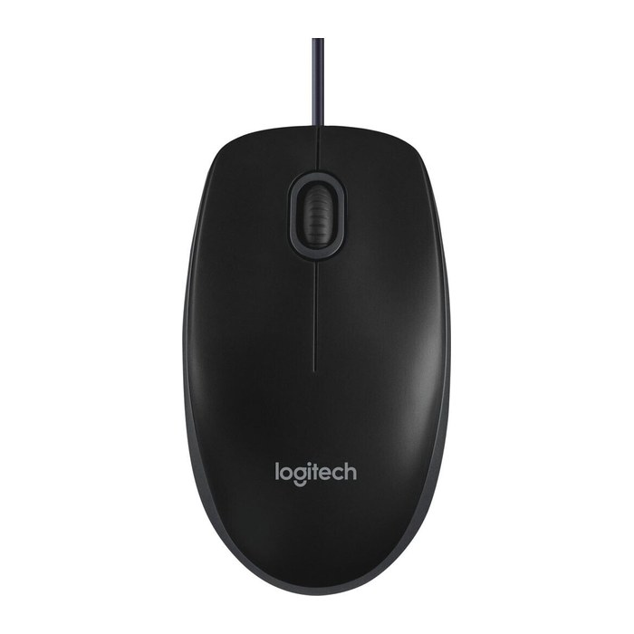 Logitech B100 Maus kabelgebunden schwarz