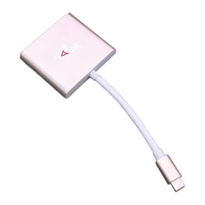 Steelplay JVASWI00027 USB C Multiport Adapter, 1 St.
