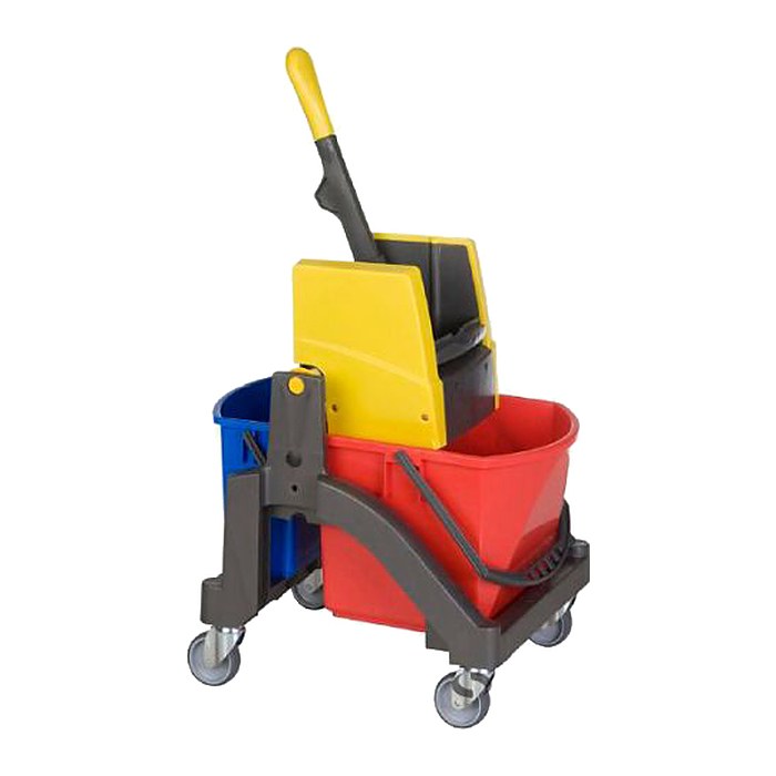 VERMOP Reinigungswagen Aquva 1x 17 l + 1x 6 l