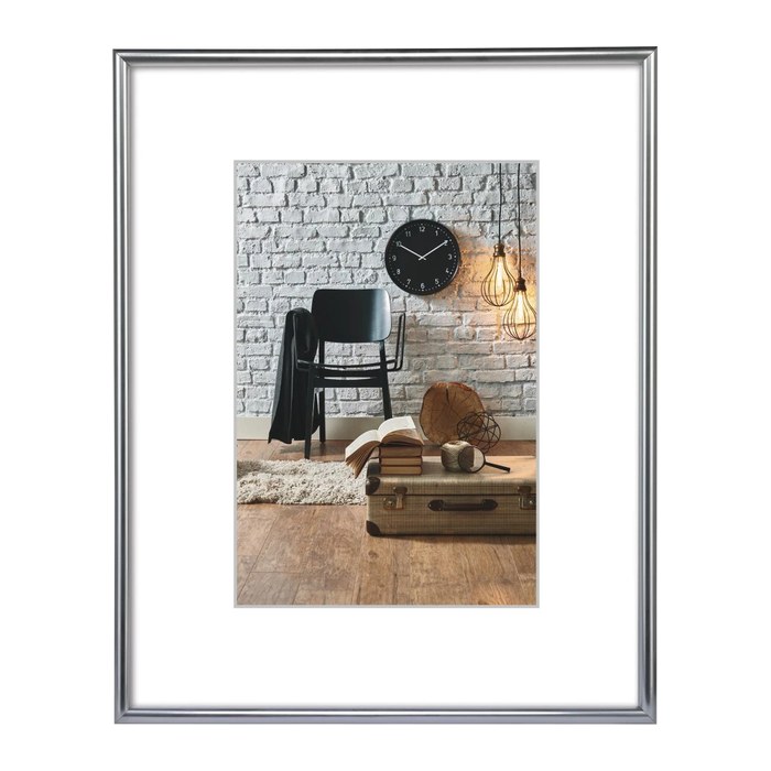 hama  Bilderrahmen Sevilla silber 29,7 x 42,0 cm, 1 St.