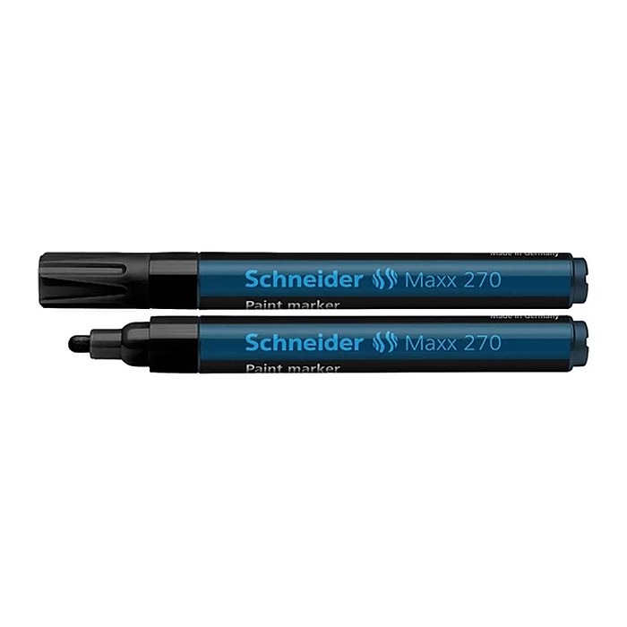 Schneider 270 Lackmarker schwarz 1,0 - 3,0 mm, 10 St.
