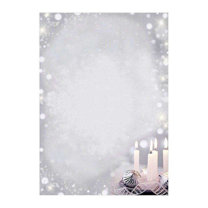 SIGEL Weihnachtsbriefpapier Christmas Silence Motiv DIN A4 90 g/qm 100 Blatt