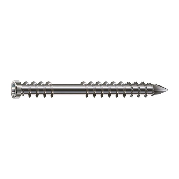 SPAX® Terrassenschrauben T25 Zylinderkopf Edelstahl A2 0537000500505 5 mm x 50 mm, 500 St.