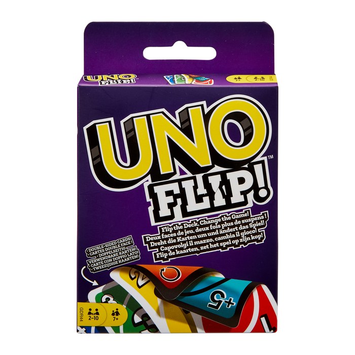 Mattel GAMES UNO FLIP! Kartenspiel, 1 St.