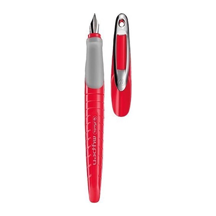 herlitz my.pen Patronenfüller weiß/schwarz M (mittel), 1 St.