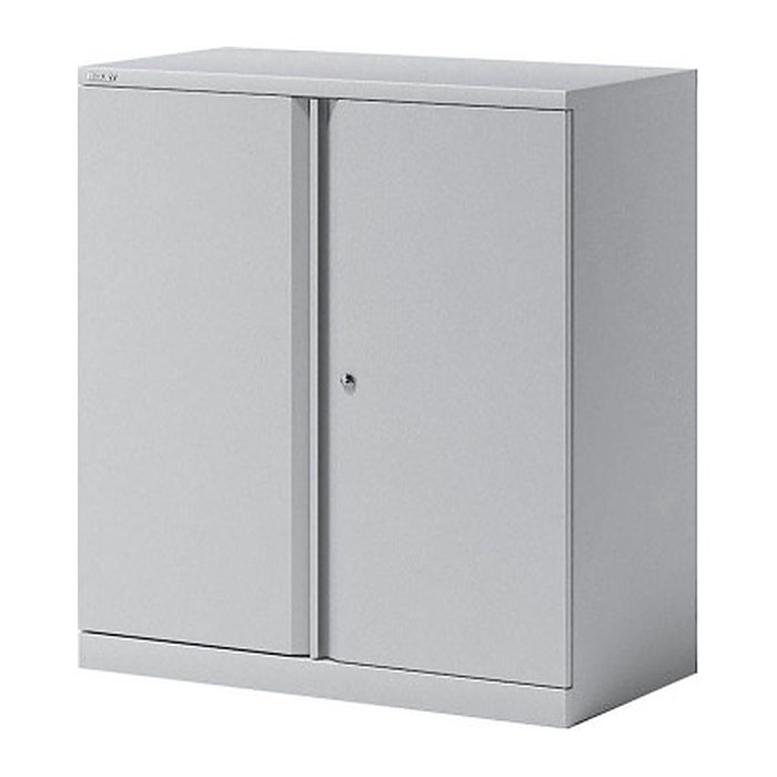 BISLEY Stahlschrank Essentials YECB09101S645 lichtgrau 1 Fachboden 91,4 x 47,0 x 100,0 cm, aufgebaut, 1 St.