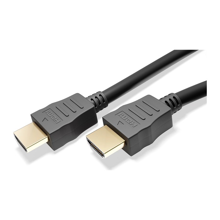 goobay HDMI 2.1 Kabel 48 Gbit/s 1,0 m schwarz, 1 St.