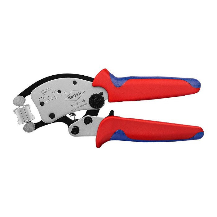KNIPEX Aderendhülsenzange Twistor16® 97 53 18, Länge: 20,0 cm, 1 St.