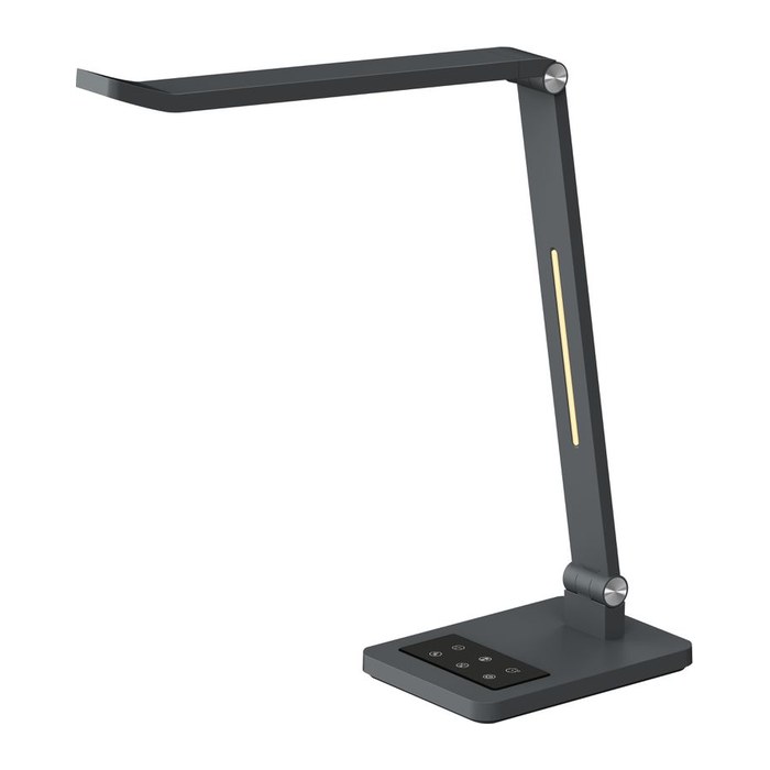 Hansa Tide LED Schreibtischlampe metallicgrau 9 W