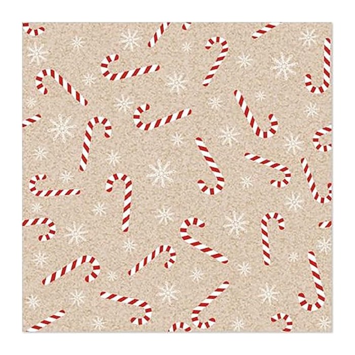 PAPSTAR Servietten Candy Canes 20 St.