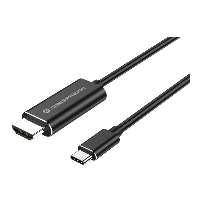 CONCEPTRONIC Adapter USB-C3.2->HDMI1.4 4K/30Hz 2.00m sw