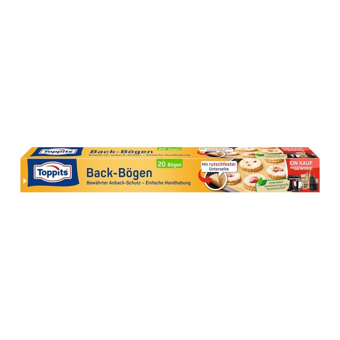 Toppits Backpapier-Zuschnitte 20 St.