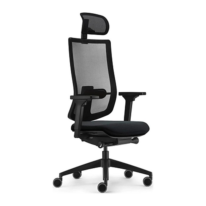 sedus Bürostuhl se:do pro light 2, AP-896/006 Stoff blau, Gestell schwarz