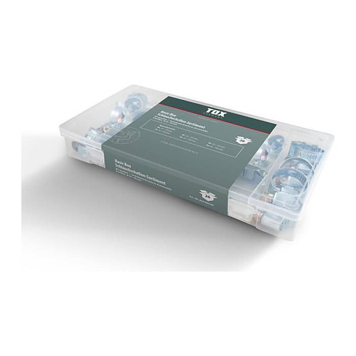 TOX Schlauchschellen-Sortiment BASIC 26-teilig