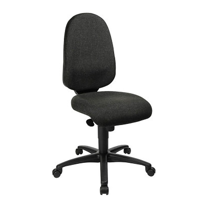 Topstar Bürostuhl Syncro Pro 5, S500 G22 Stoff anthrazit, Gestell schwarz