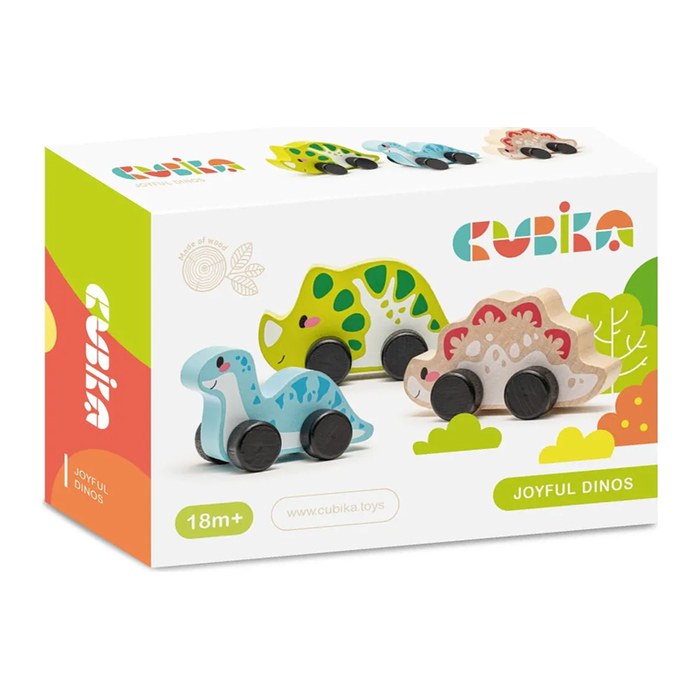 CUBiKA Joyful Dinos 15597 Spielzeugauto