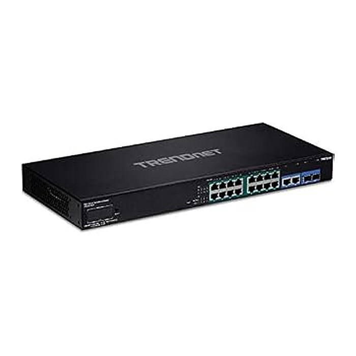 TRENDnet Switch 18-Port Gbit PoE+ Smart Surveillance 2xSFP