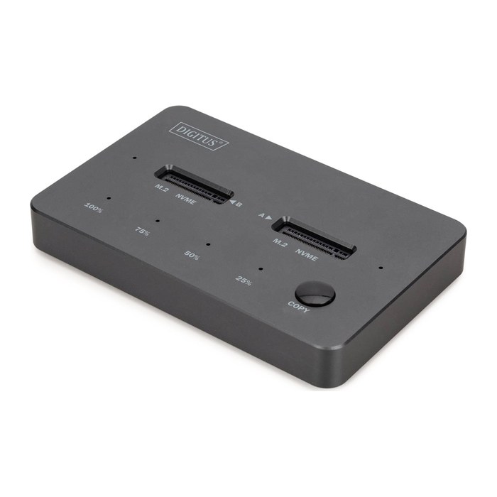 DIGITUS USB M.2 NVMe Klonstation, SSD, USB3.1 Typ-C
