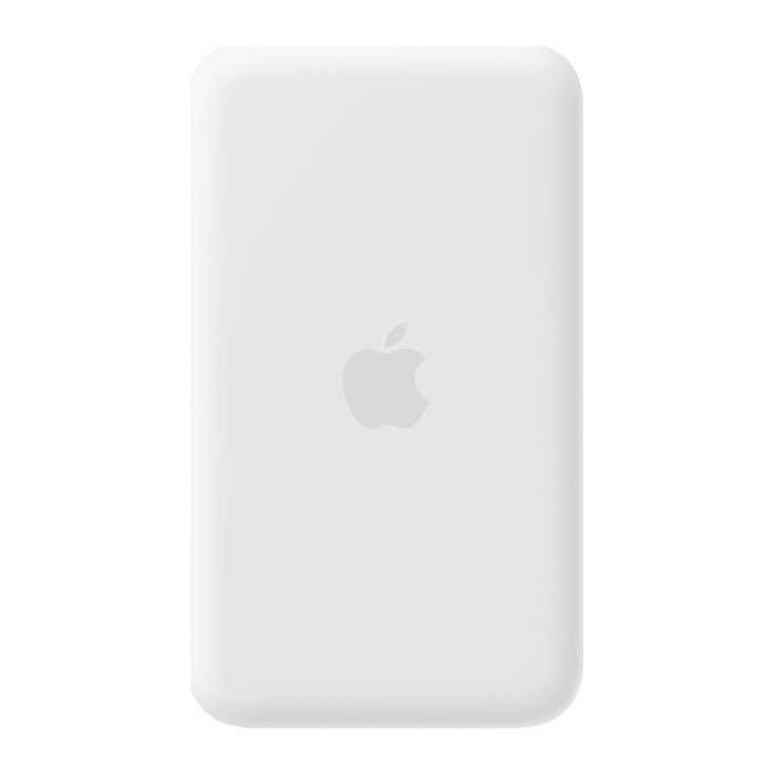 Apple iPhone Air MagSafe Batterie Induktive Ladestation weiß