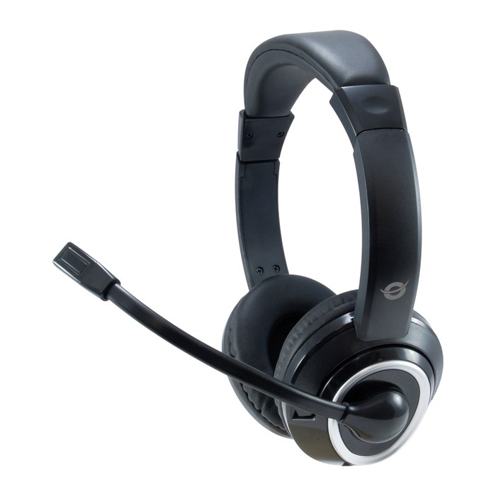 CONCEPTRONIC Headset Stereo USB-A/Mikro/Bedien. 2.00m sw